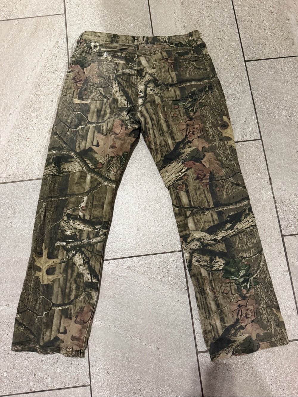 Vintage Y2K Mossy Oak Break Up Infinity Mens 34x32 Camo Pants 55761-C1 - Picture 2 of 5